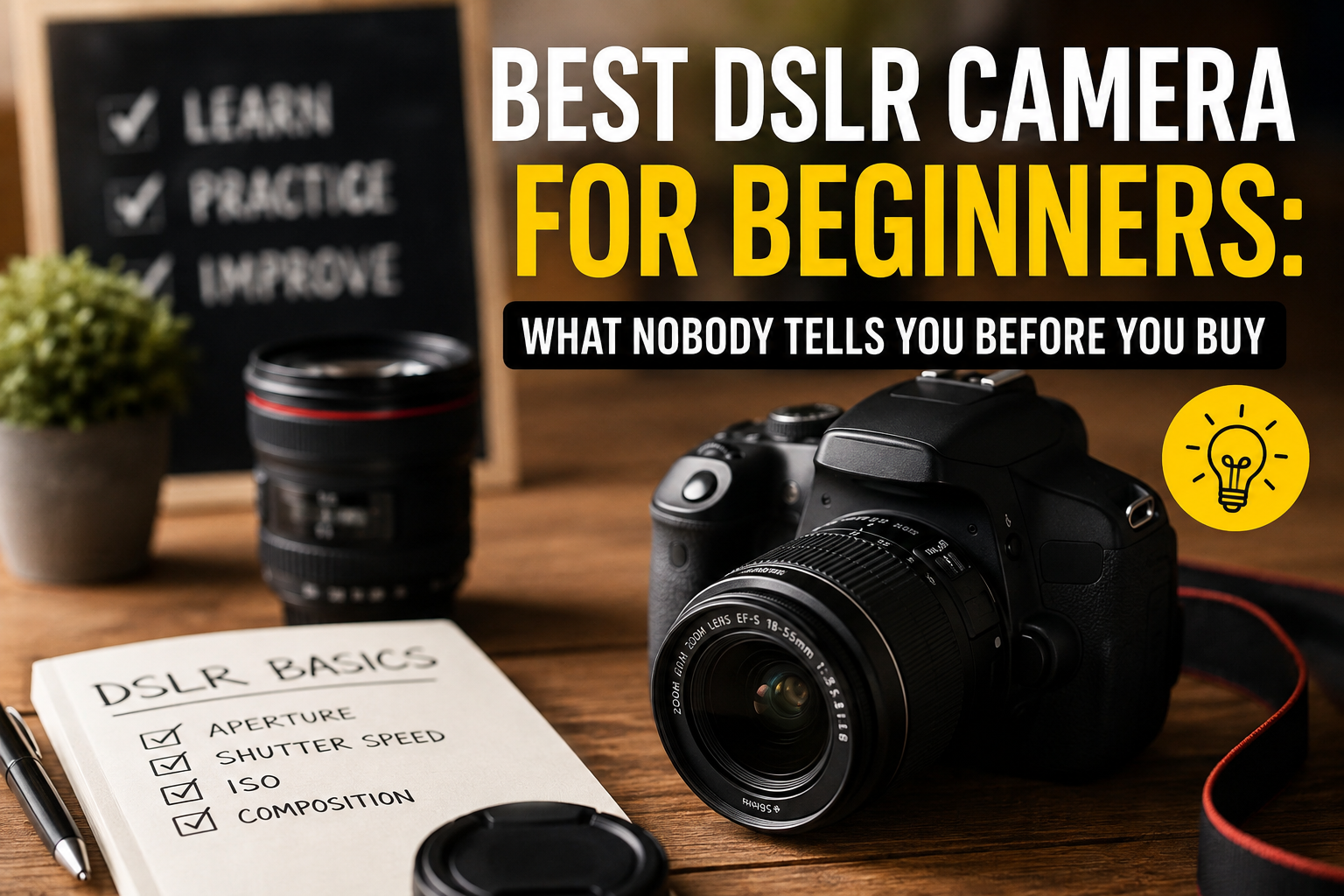 Best DSLR Camera for Beginners