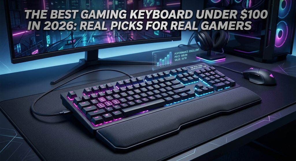 The Best Gaming Keyboards Under $100 in 2026