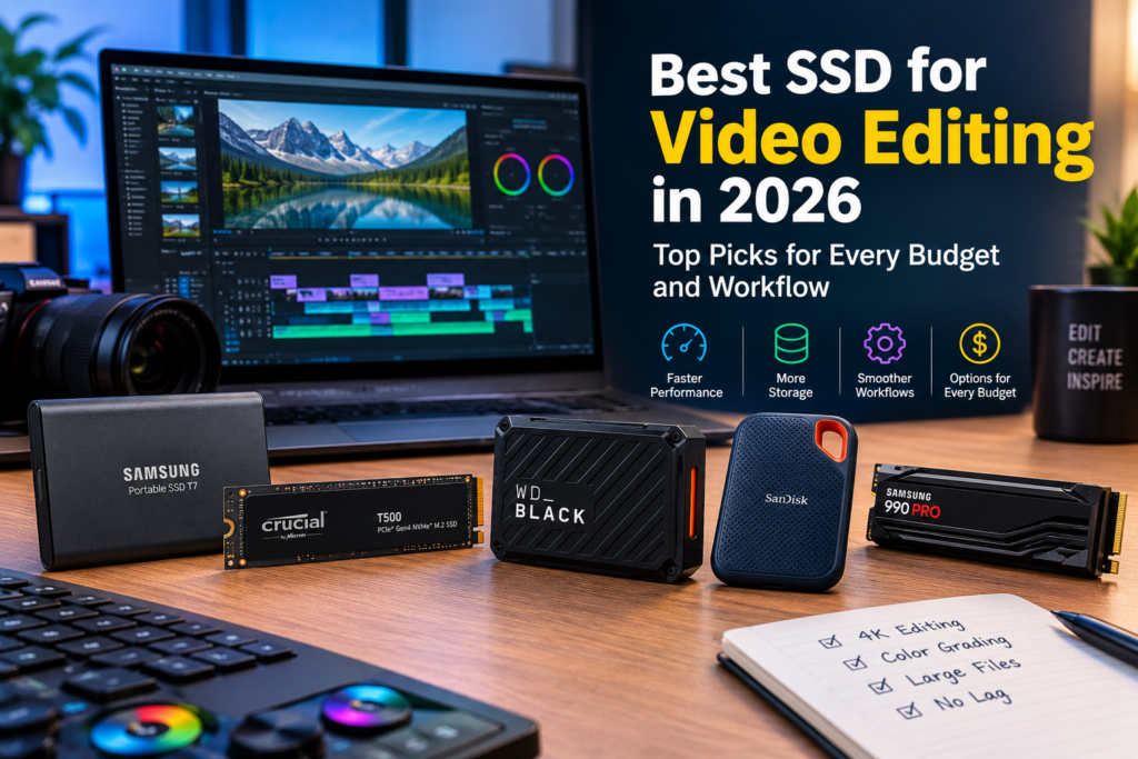 Best SSD for Video Editing
