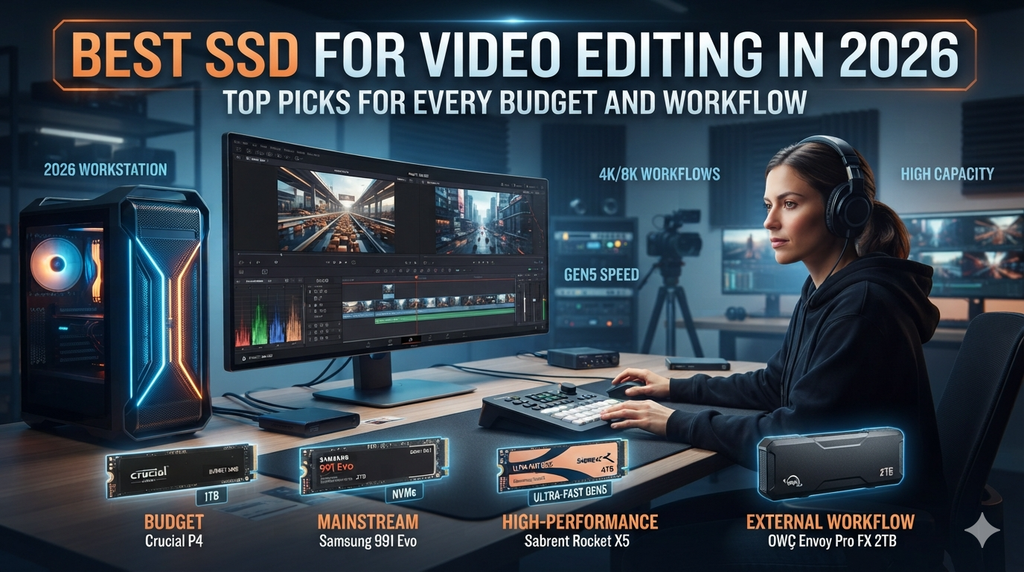 Best External SSDs for Video Editing